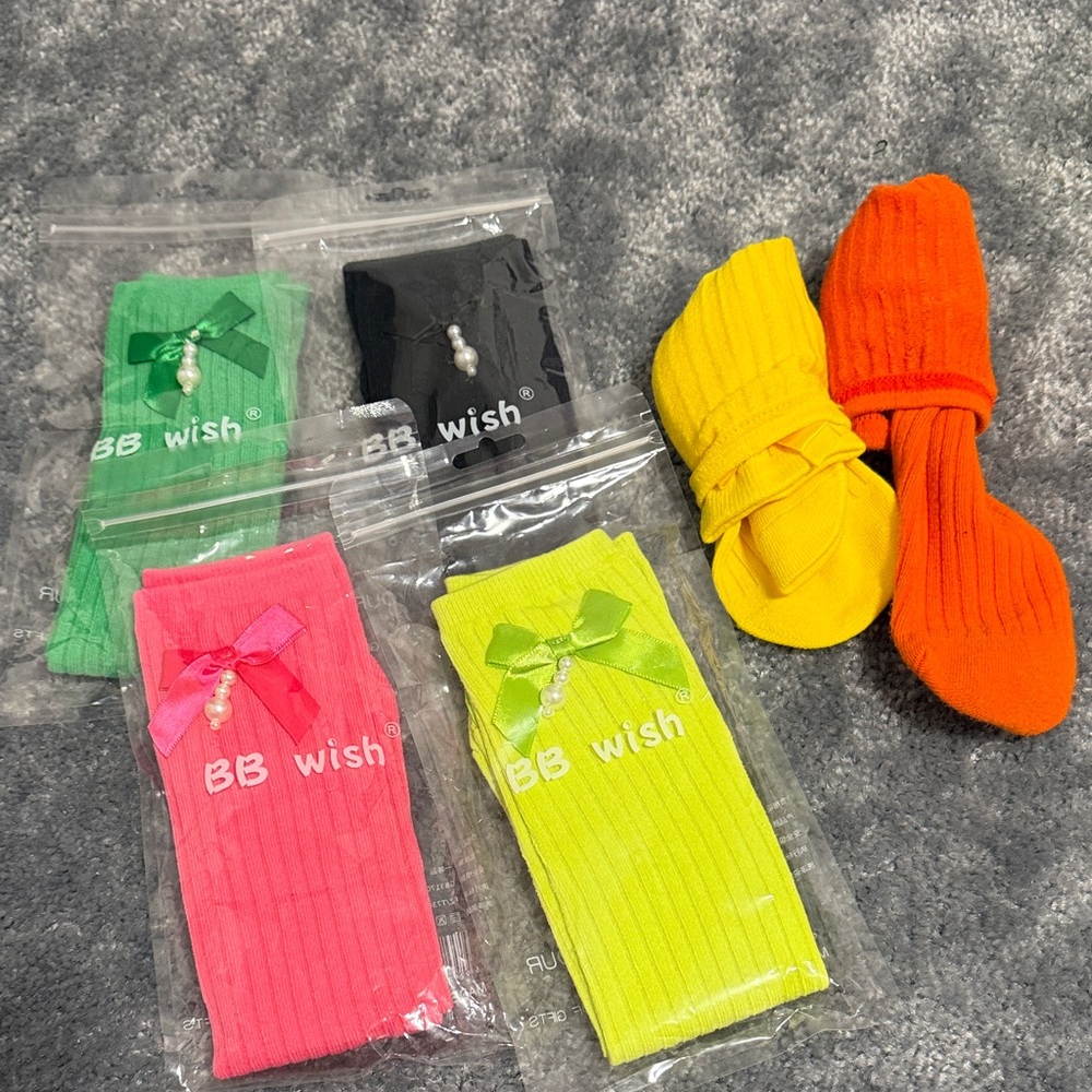 6 pairs Wish Vibrant Kids Socks Collection
